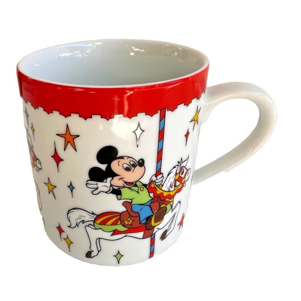 Disney Parks Mickey & Friends Carousel Mug Japan - Walt Disney World Disneyland